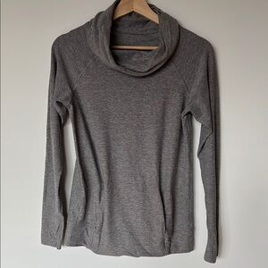 Lululemon | Gray Cowl Neck Women's Sweater